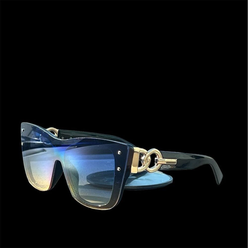 Stylish Oversized Cat Eye Sunglasses for Women - Gradient Lenses Multico… - Picture 3 of 16